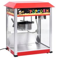 vidaXL Popcornmaschine mit Teflon-Kochtopf